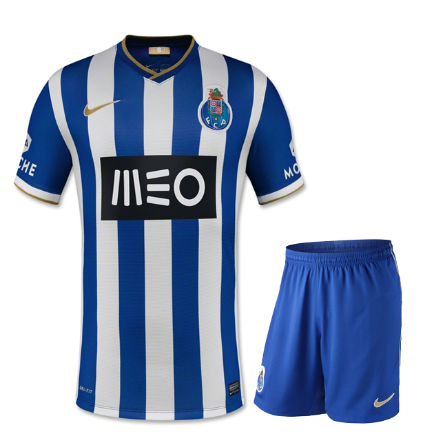 13-14 Porto Home Jersey Kit(Shirt+Short)